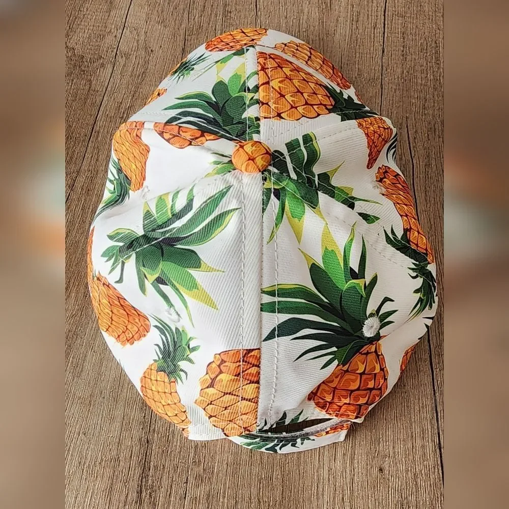 Avin's‎ Island Destin Ajustable Pineapple Print Baseball Cap